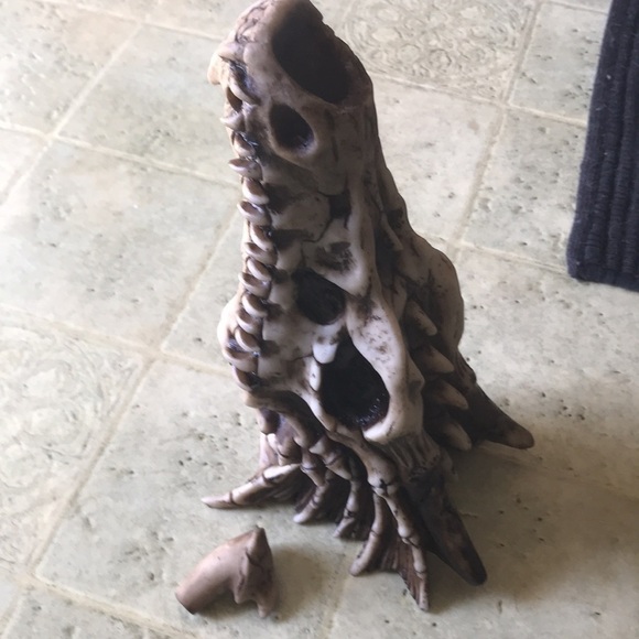 Skeleton dragon 🐉 incense burner - Picture 9 of 9